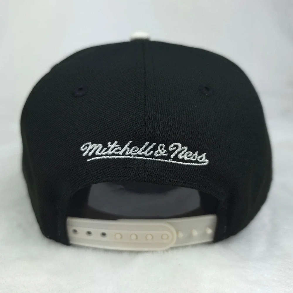 Tampa Bay Devil Rays Mitchell &‎ Ness Pro Fit Snapback Hat Cap 3D Logo Black NWT